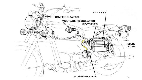 Honda goldwing charging circuit troubleshooting #7